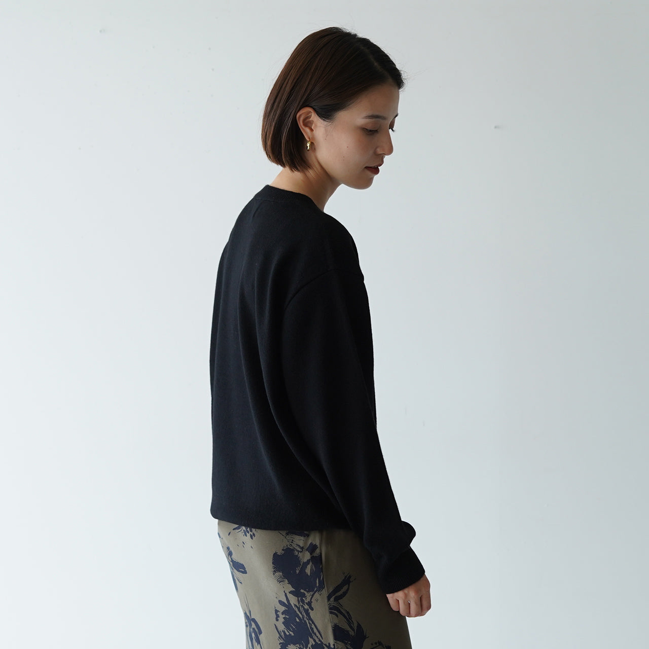 Yonetomi ヨネトミ ニュー ベーシック カシミア ニット プルオーバー NEW BASIC CASHMERE KNIT P/O セーター  95-234-019【送料無料】