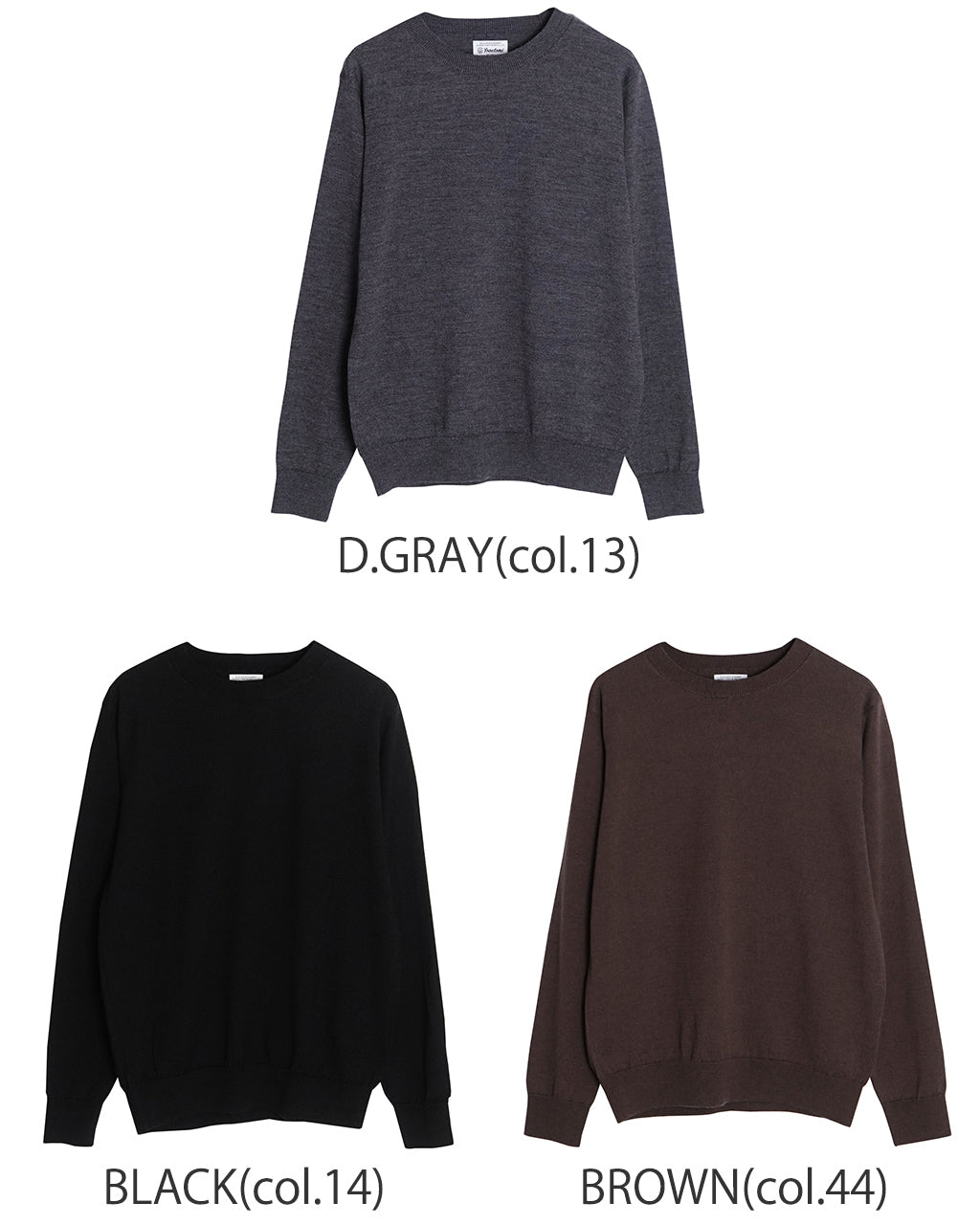 【SALE！20%OFF】Yonetomi NEW BASIC ヨネトミ ニューベーシック ハイ ツイスト ウール ニット プルオーバー HIGH TWIST WOOL KNIT P//O 95-244-012 【送料無料】