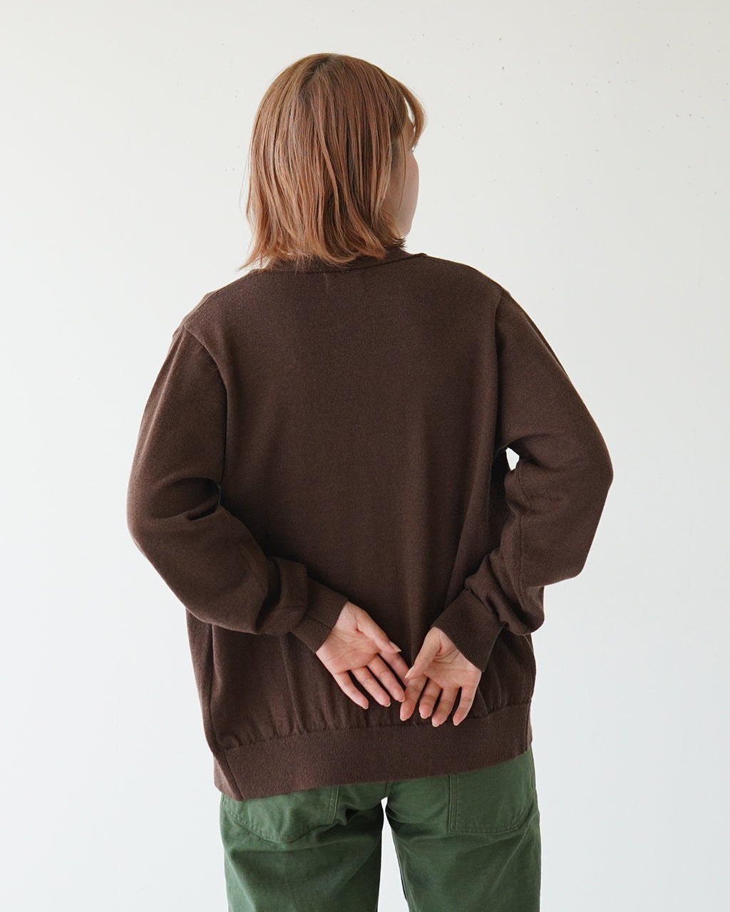 【SALE！20%OFF】Yonetomi ヨネトミ ハイツイスト ウールニット カーディガン HIGH TWIST WOOL KNIT C/D ニット 95-244-013【送料無料】