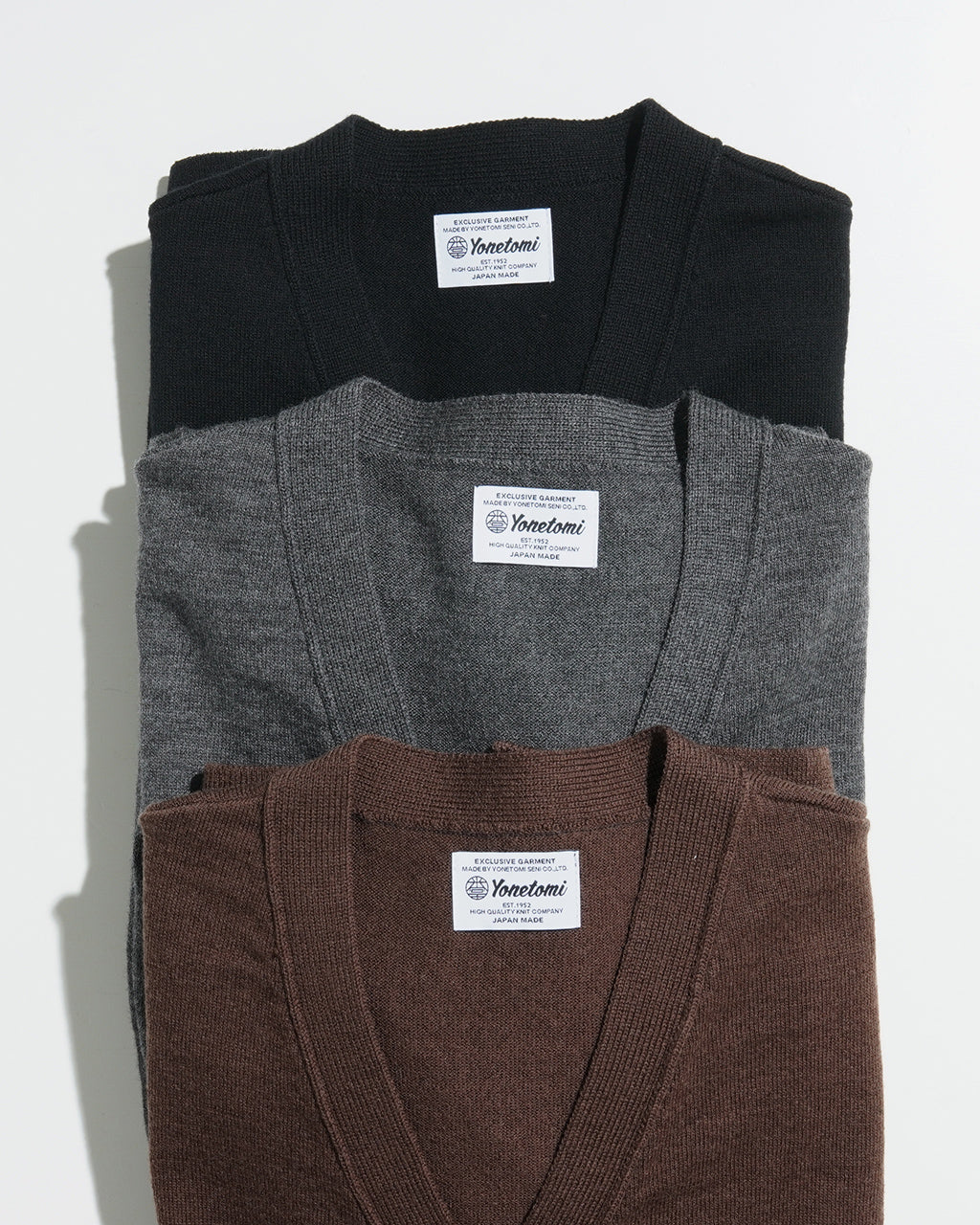 【SALE！20%OFF】Yonetomi ヨネトミ ハイツイスト ウールニット カーディガン HIGH TWIST WOOL KNIT C/D ニット 95-244-013【送料無料】