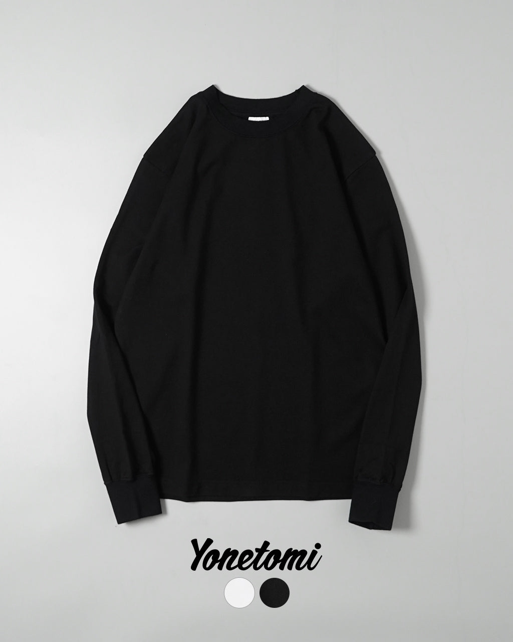 【SALE！20%OFF】Yonetomi NEW BASIC ヨネトミ ニューベーシック ニュー ベーシック Tシャツ 長袖 NEW BASIC T-SHIRT〈LONG SLEEVE〉カットソー 95-244-015