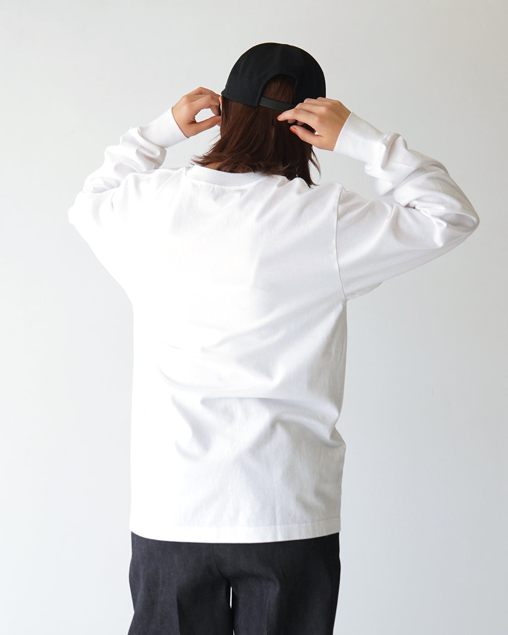 Yonetomi NEW BASIC ヨネトミ ニューベーシック ニュー ベーシック Tシャツ 長袖 NEW BASIC T-SHIRT〈LONG SLEEVE〉カットソー 95-244-015