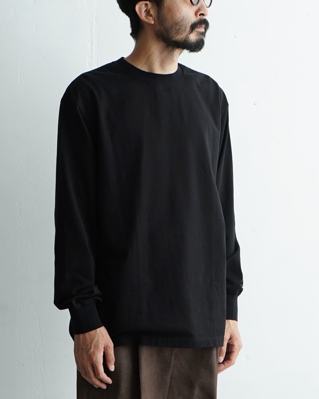 【SALE！20%OFF】Yonetomi NEW BASIC ヨネトミ ニューベーシック ニュー ベーシック Tシャツ 長袖 NEW BASIC T-SHIRT〈LONG SLEEVE〉カットソー 95-244-015