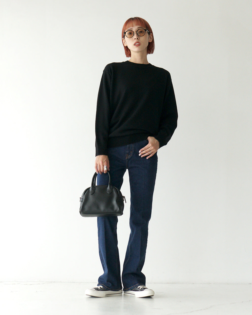 Yonetomi Yonetomi NEW BASIC CASHMERE KNIT P/O 95-244-022