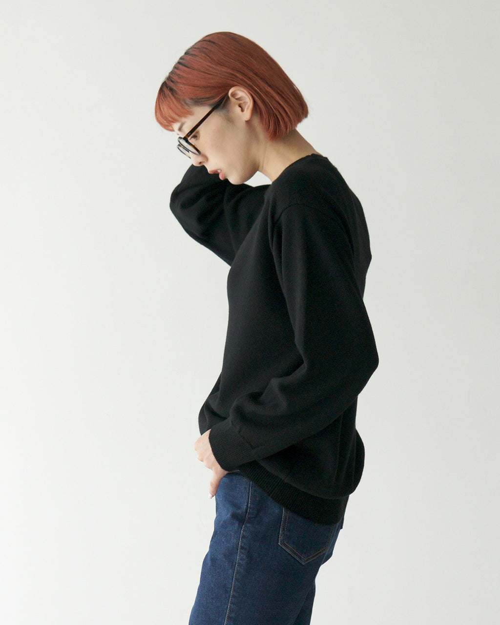 YONETOMI NEW BASIC ヨネトミニューベーシック  ニュー ベーシック カシミヤ ニット NEW BASIC CASHMERE KNIT P/O 95-244-022【送料無料】【クーポン対象外】