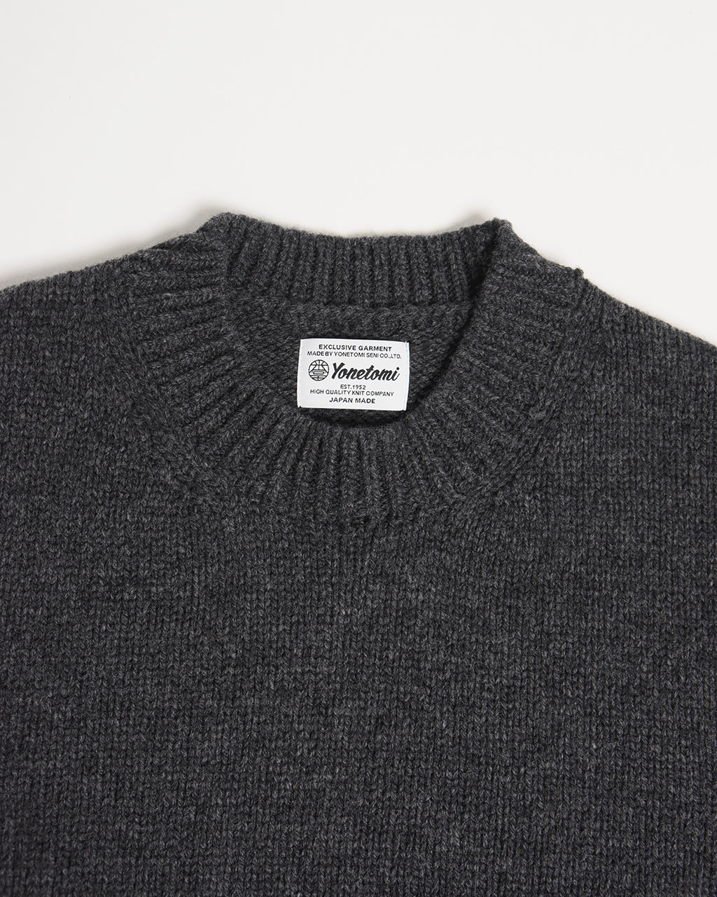 【SALE！20%OFF】Yonetomi ヨネトミ ソフト ラム ウール ニット プルオーバー SOFT LAMB WOOL KNIT P/O セータ  95-244-026【送料無料】