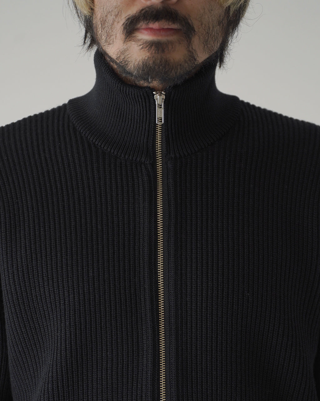 EX FINE WOOL RIB KNIT B/L 95-264-028