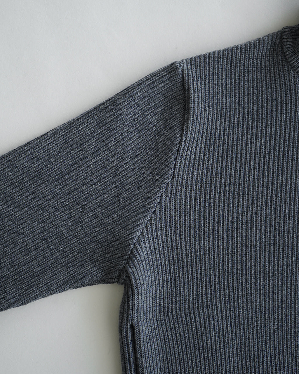 EX FINE WOOL RIB KNIT B/L 95-264-028