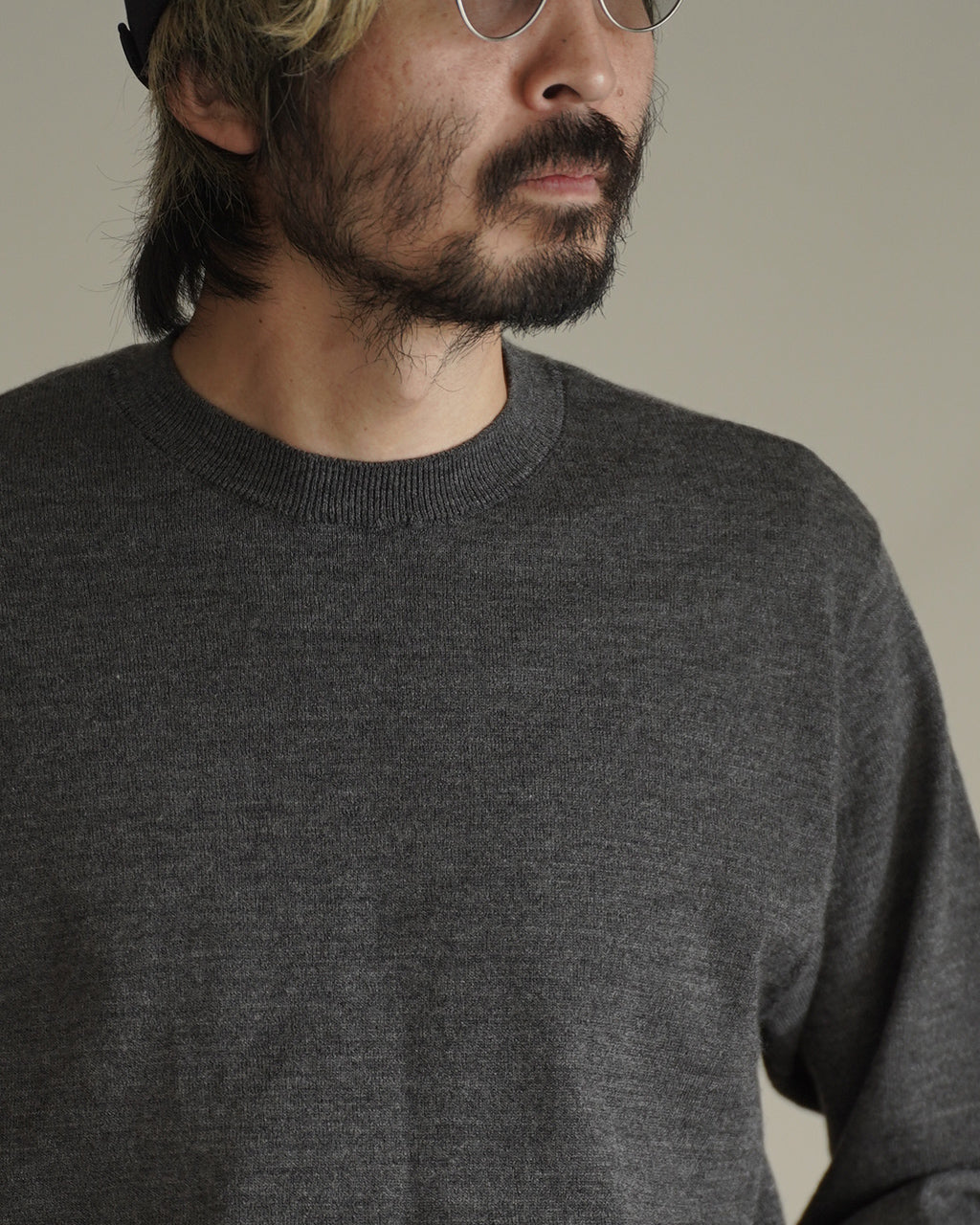 HIGH TWIST WOOL KNIT PULLOVER 95-264-005