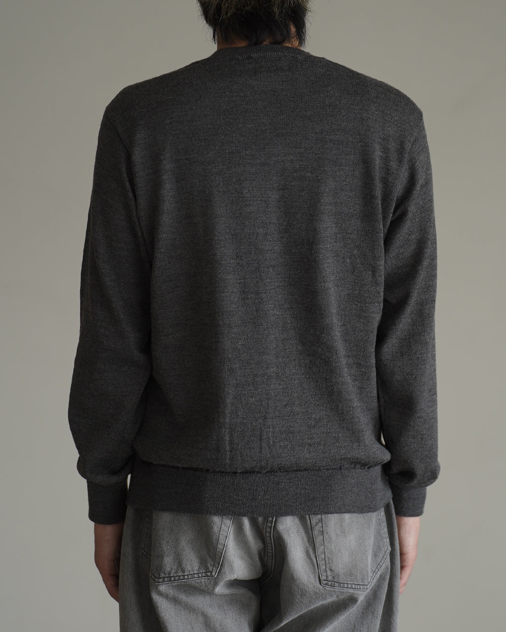 HIGH TWIST WOOL KNIT PULLOVER 95-264-005