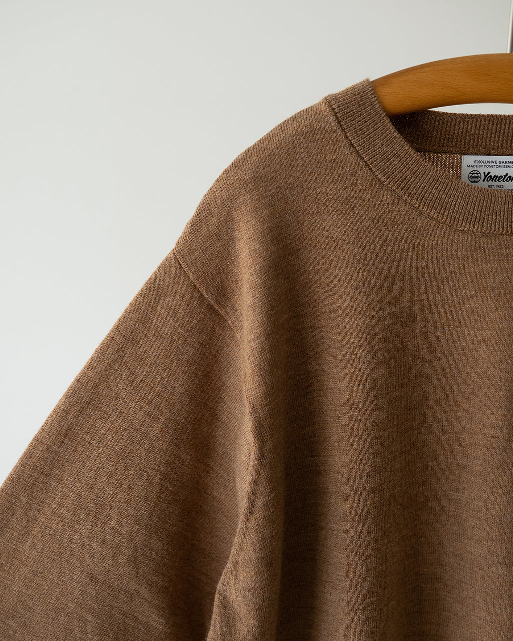 HIGH TWIST WOOL KNIT PULLOVER 95-264-005