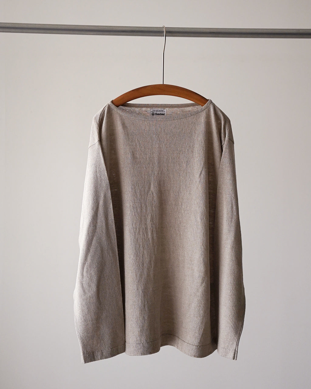 AMA LINEN BASQUE KNIT PULLOVER 95-262-018