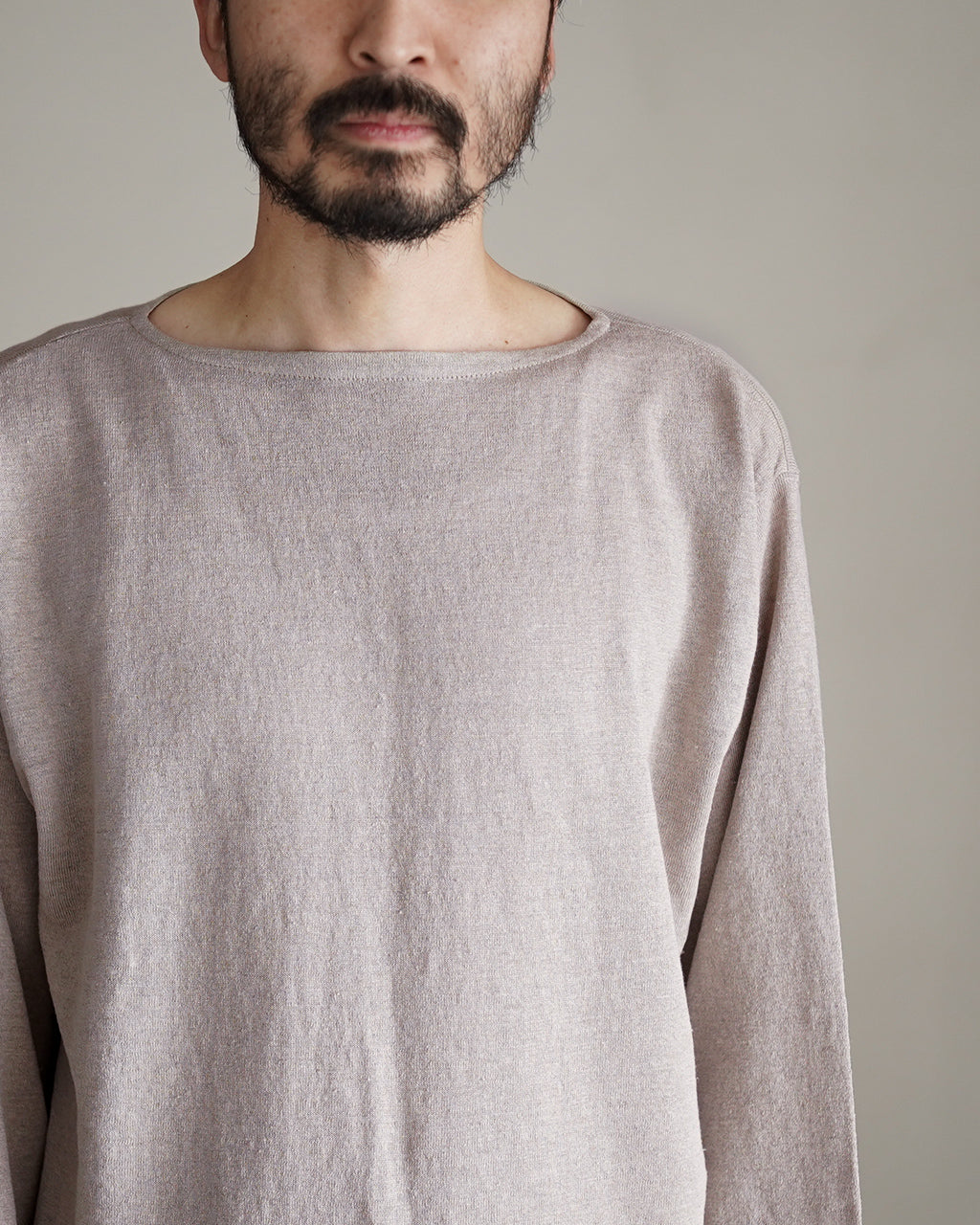 AMA LINEN BASQUE KNIT PULLOVER 95-262-018