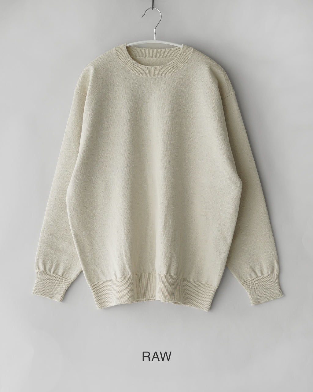 RIGID CASHMERE SWEATER Crew Neck Pullover 95-000-004