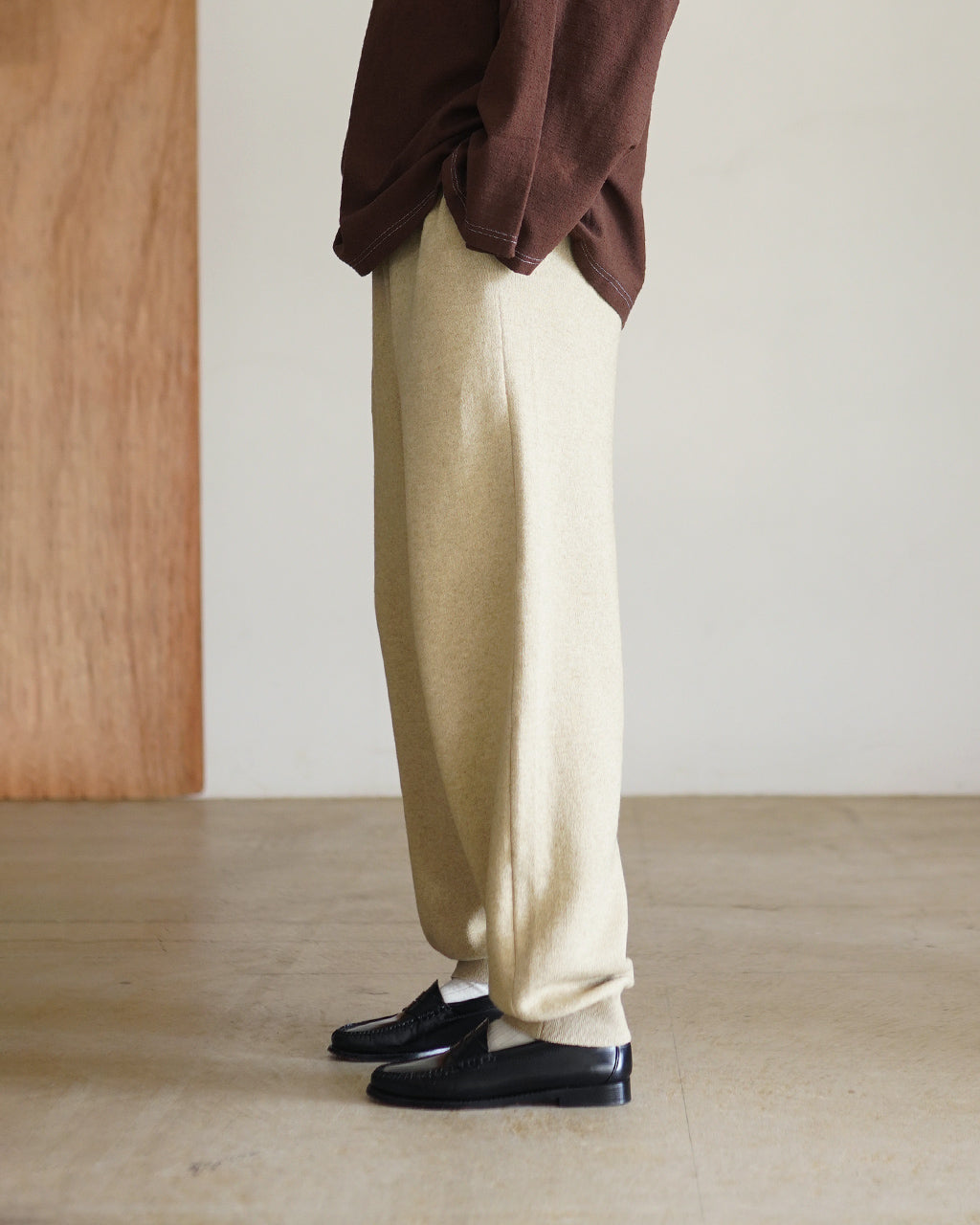 COTTON CASHMERE PANTS YL26-P004