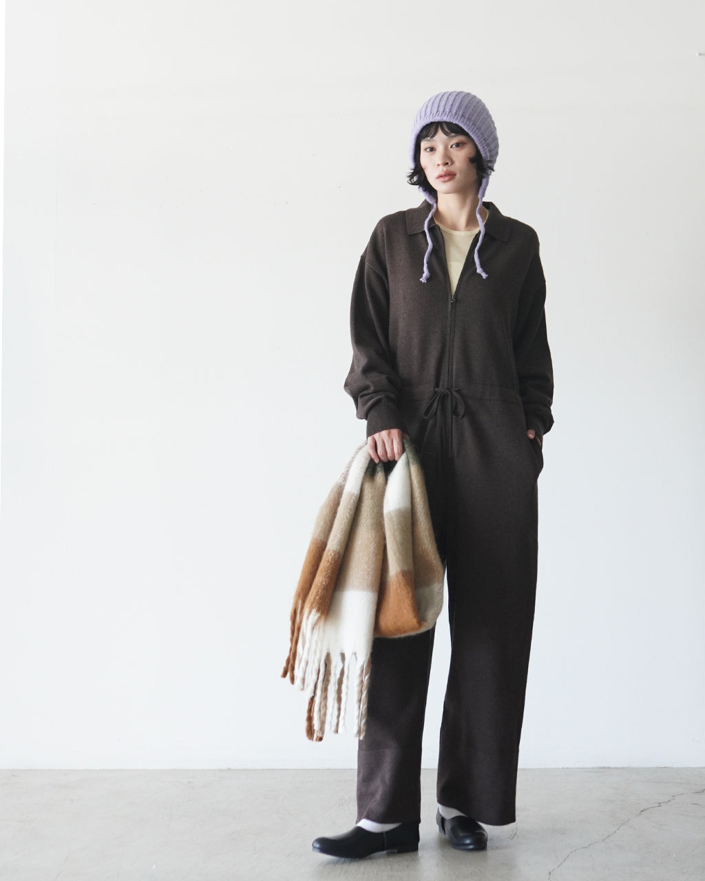 WOOL JUMPSUIT YL26-P003