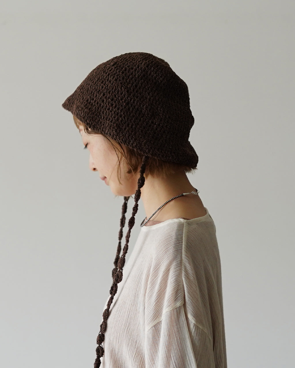 YULA ユラ シルク エアリーハット ユニセックス SILK AIRY HAT YL26