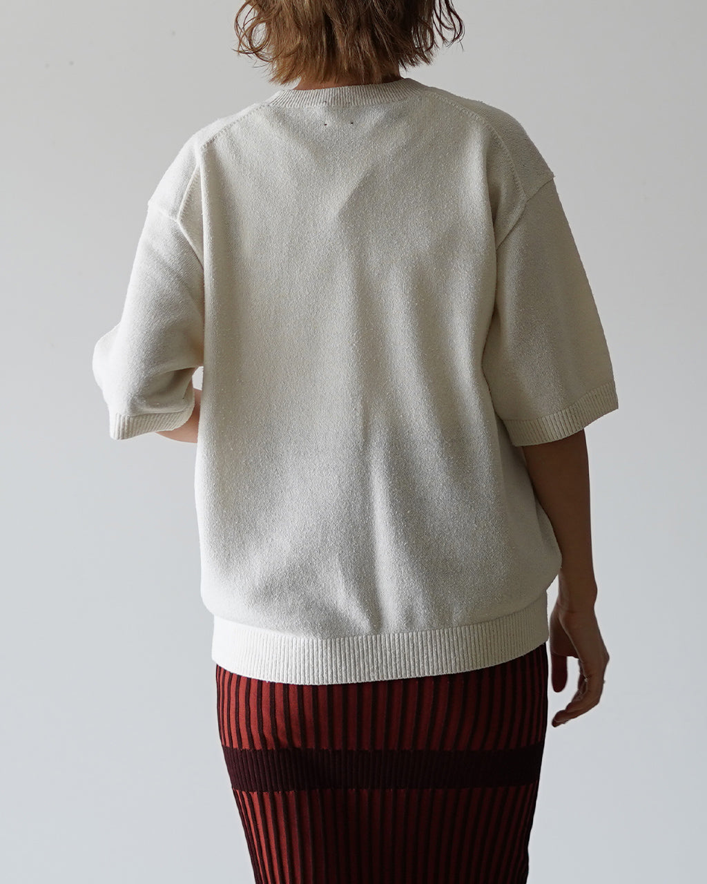 【先行予約】【2026年2月下旬頃入荷予定】SILK TEE KNIT YL26-K003