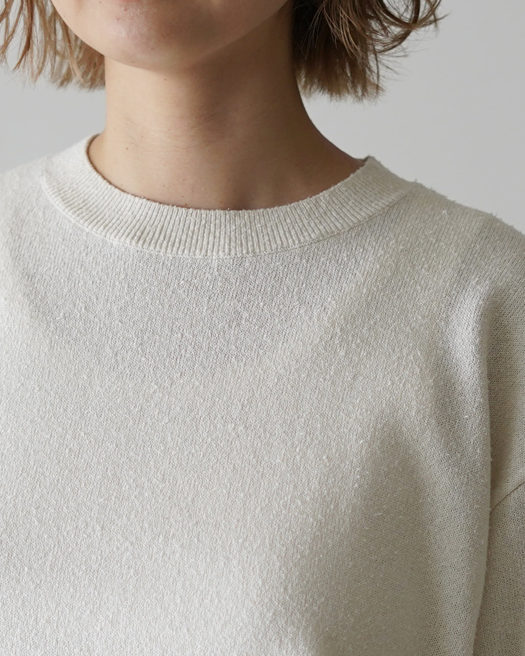 【先行予約】【2026年2月下旬頃入荷予定】SILK TEE KNIT YL26-K003