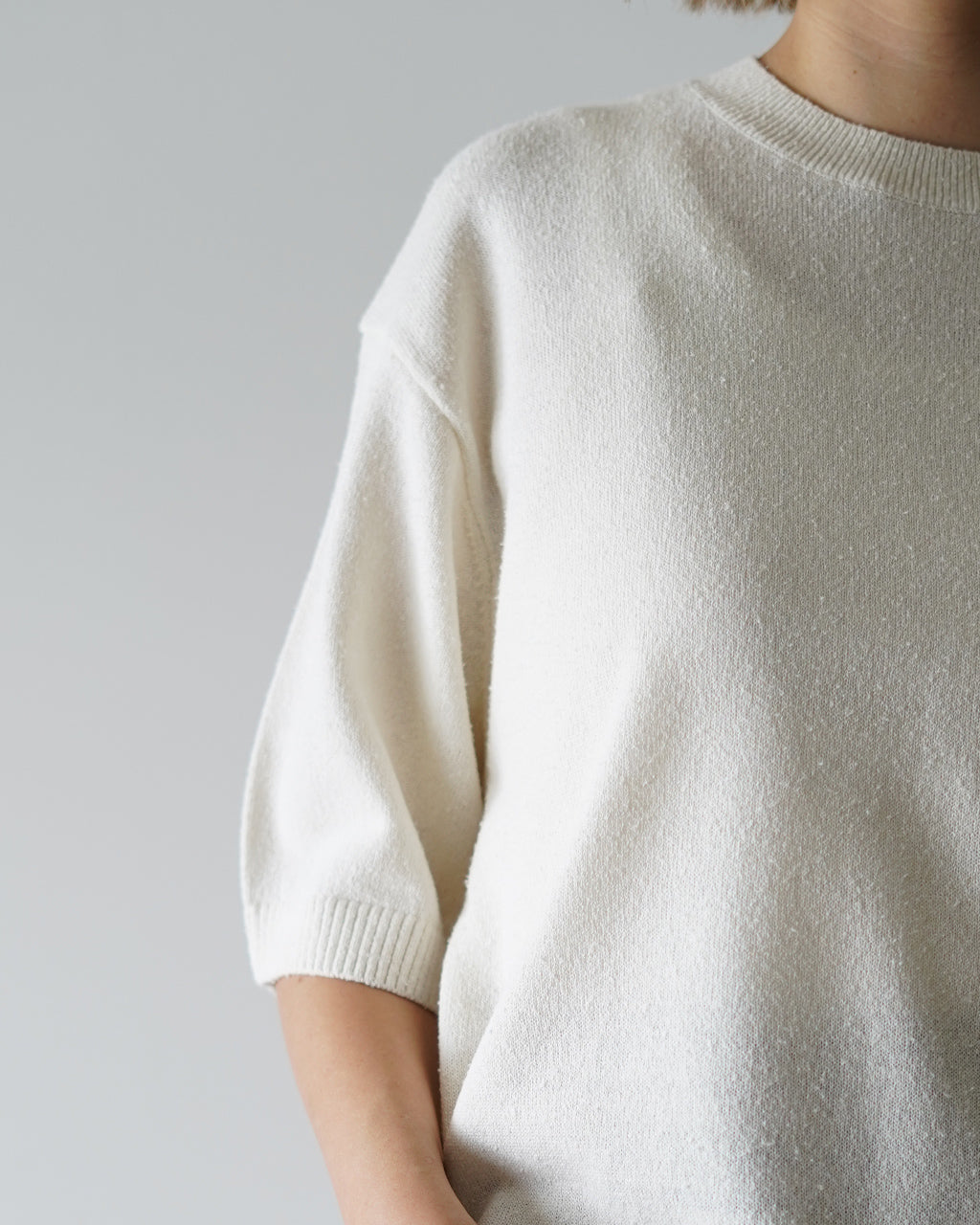 【先行予約】【2026年2月下旬頃入荷予定】SILK TEE KNIT YL26-K003