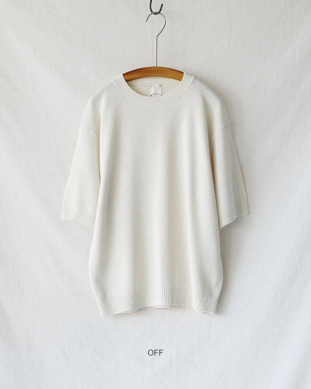 【先行予約】【2026年2月下旬頃入荷予定】SILK TEE KNIT YL26-K003