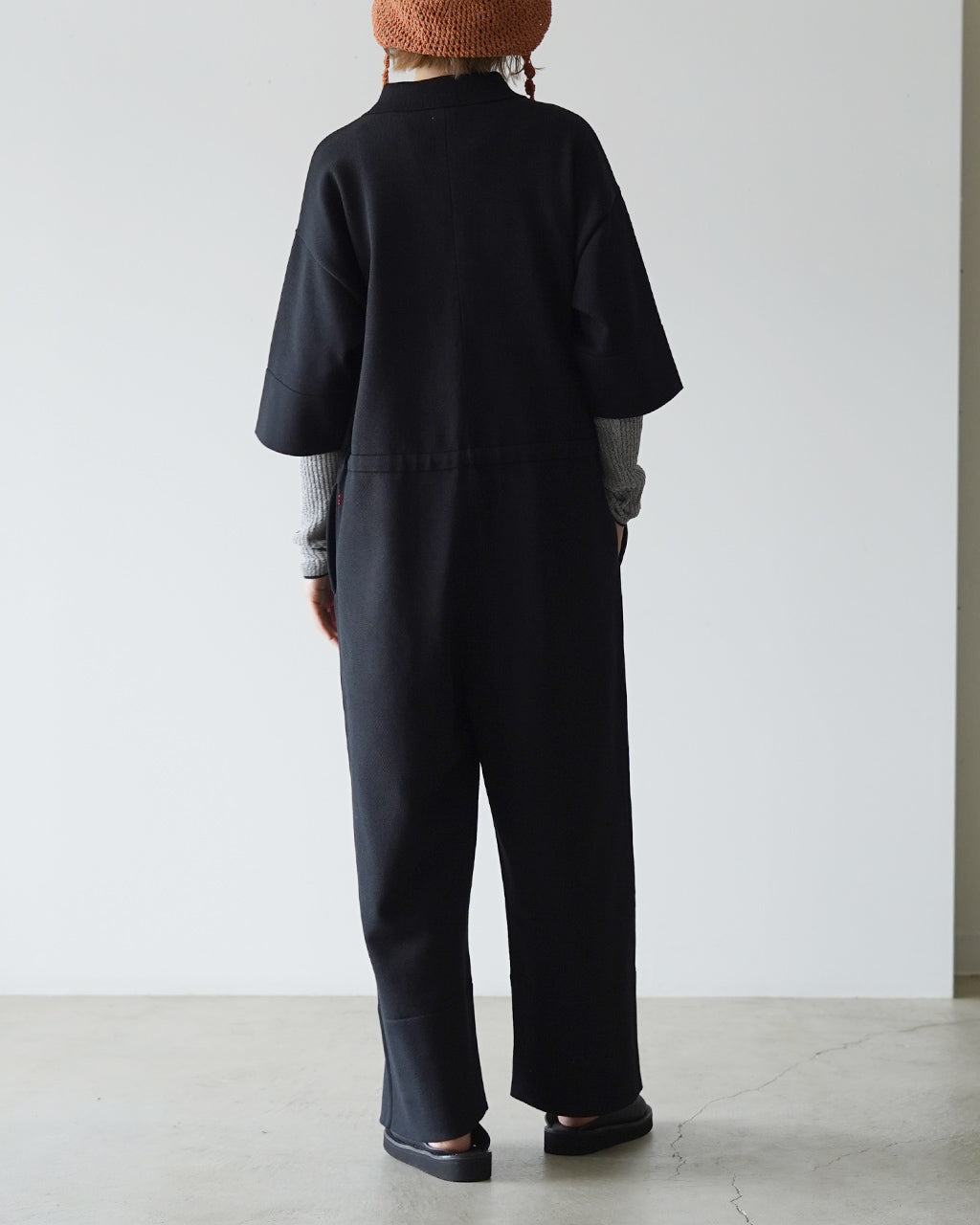 YULA ユラ コットン ジャンプスーツ ユニセックス COTTON JUMPSUIT