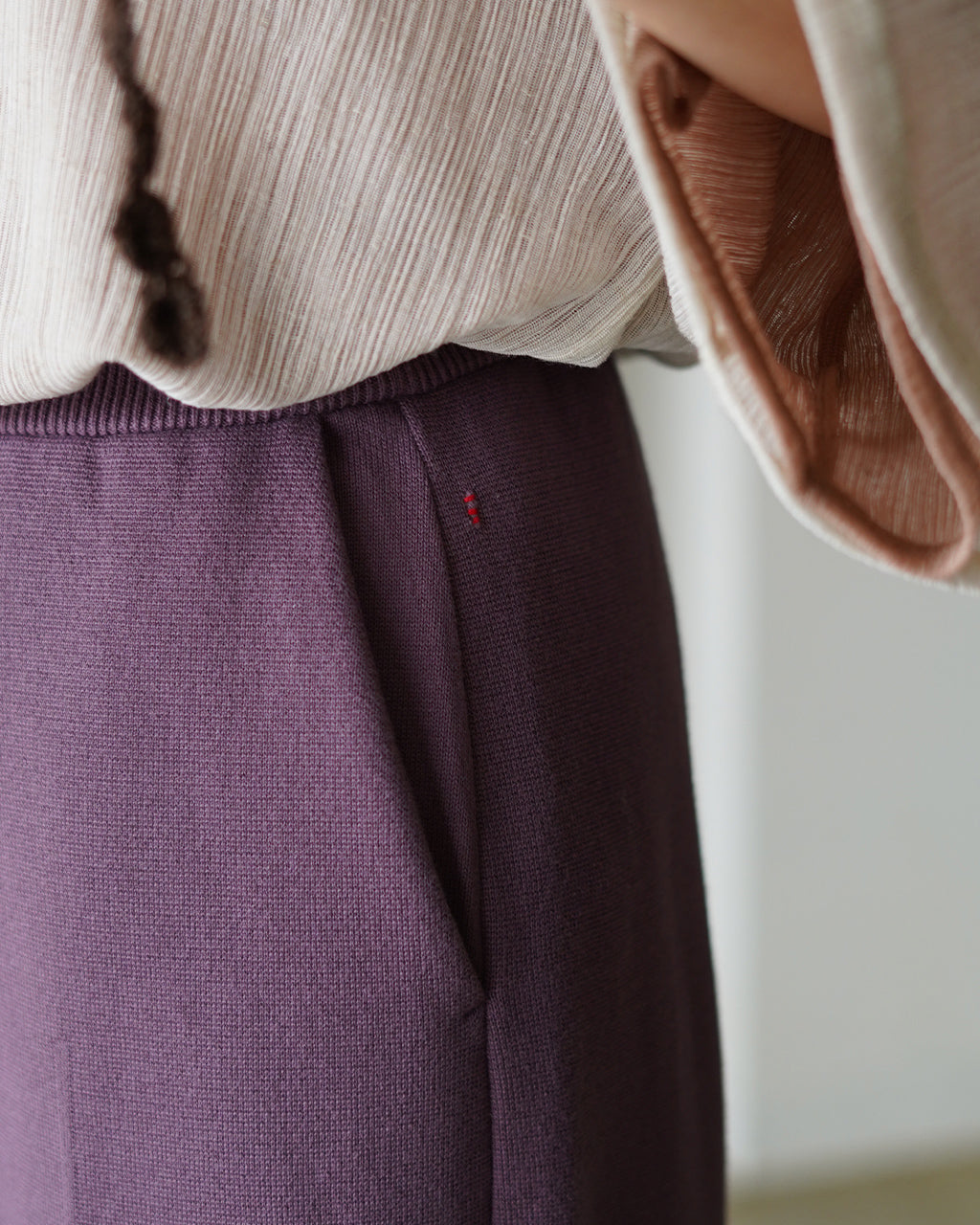 【先行予約】【2026年4月下旬頃入荷予定】KNIT WIDE PANTS YL26-P002