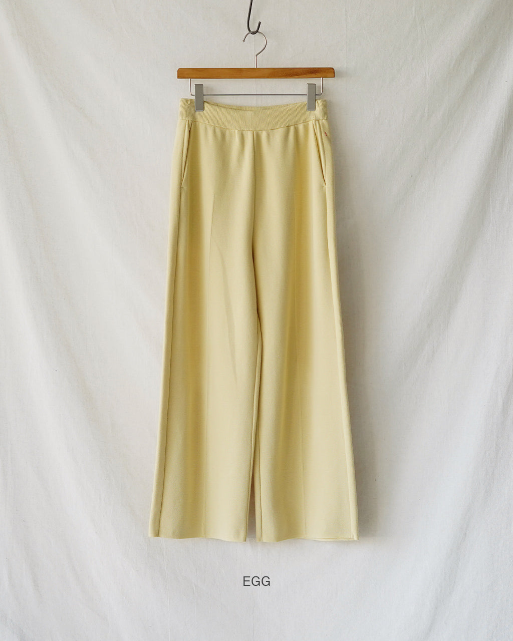 【先行予約】【2026年4月下旬頃入荷予定】KNIT WIDE PANTS YL26-P002