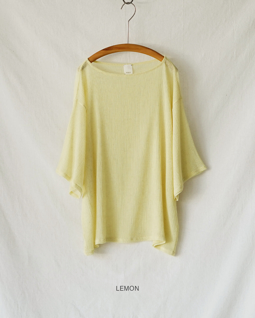 【先行予約】【2026年3月下旬頃入荷予定】LINEN MIX JACQUARD BIG-T YL26-T001