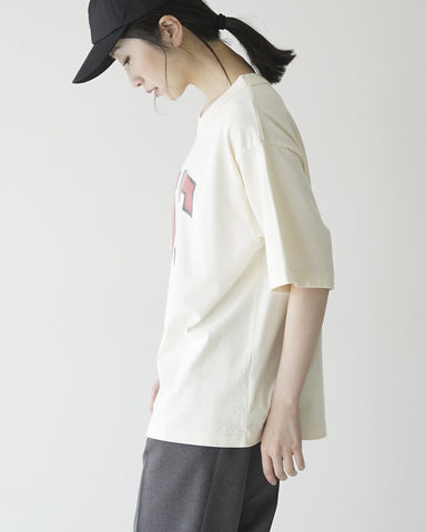 blurhms ROOTSTOCK ブラームス ルーツストック 88/12 プリント Tシャツ Cotton Rayon 88/12 Print Tee NOT-PRINCE bROOTS23S32【送料無料】