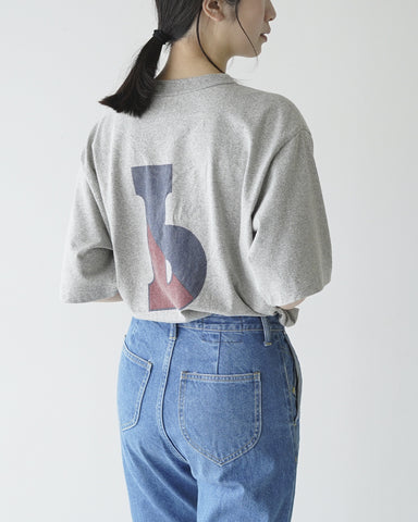 blurhms ROOTSTOCK ブラームス ルーツストック 88/12 プリント Tシャツ Cotton Rayon 88/12 Print Tee NOT-PRINCE bROOTS23S32【送料無料】
