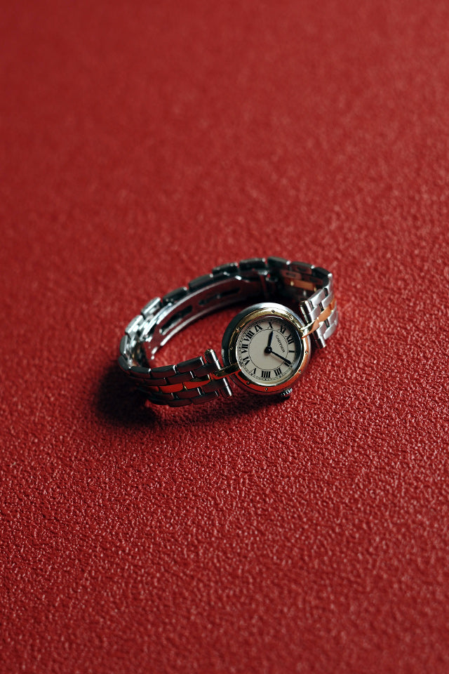 Cartier カルティエ  パンテール1ロウ 1990年代製 アンティーク 腕時計  ZG653 【送料無料】