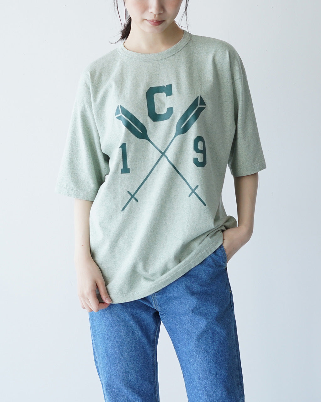 CIOTA シオタ スビンコットン 88/12 16/-天竺 半袖Tシャツ CSLM-128 