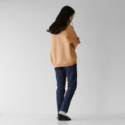 CIOTA シオタ デニム レディース スリム ネイビー ワンウォッシュ