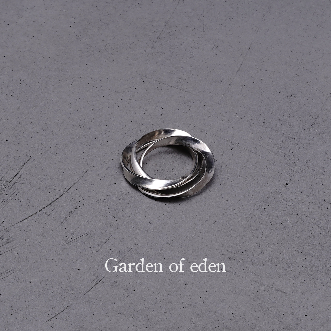 Garden of Eden ガーデンオブエデン  オーバル ギメル リング OVAL GIMMEL RING シルバー925 指輪 23SS037 【送料無料】