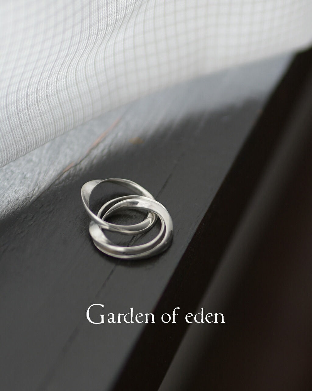 Garden of Eden Oval Gimmel Ring OVAL GIMMEL RING Silver 925 Ring 23SS037 [Free Shipping] [Coupon Not Applicable] [★] 