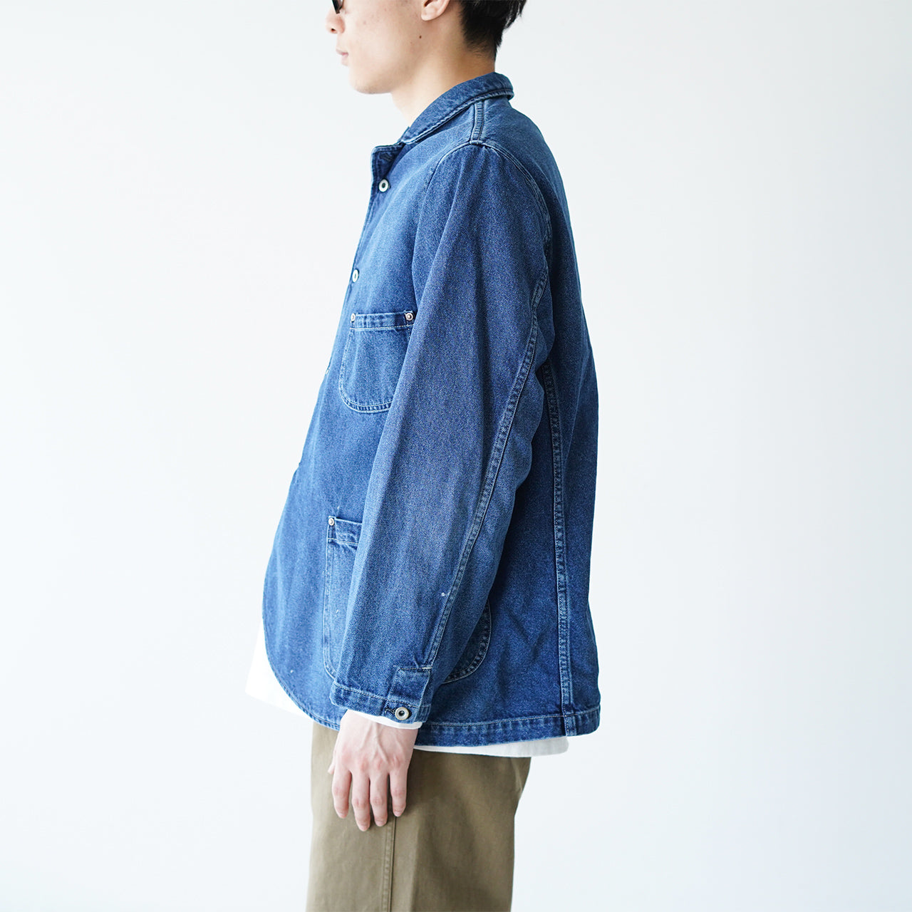 ORDINARY FITS オーディナリーフィッツ  ワーク テーラード カバーオール ジャケット WORK TAILORED COVERALL (USED)  OFC-J003 【送料無料】
