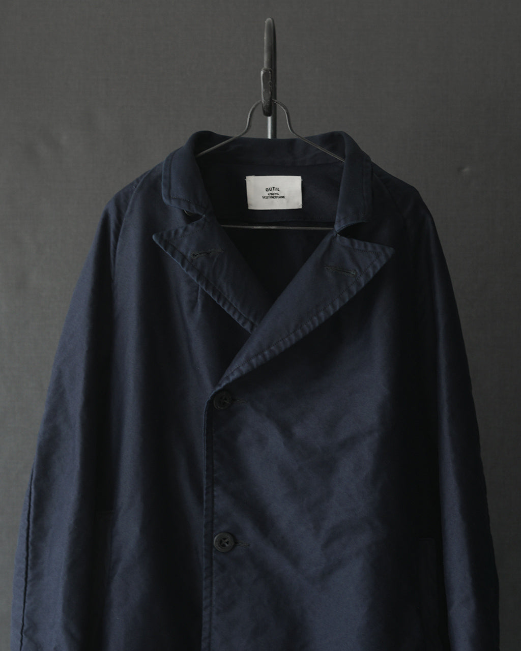Outil ウティ モールスキンコート manteau Loulle OU-T015 【送料無料】